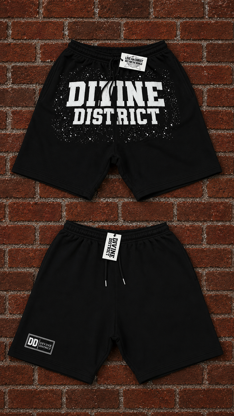 Divine District Shorts Black